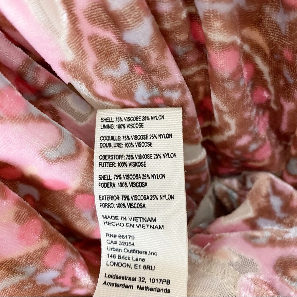 Free People All the Time Paisley Velvet Floral Minidress - Picture 10 of 11
